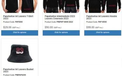 FINAL ORDERS! – 2023 Leavers Gear