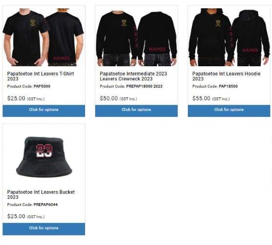 FINAL ORDERS! – 2023 Leavers Gear