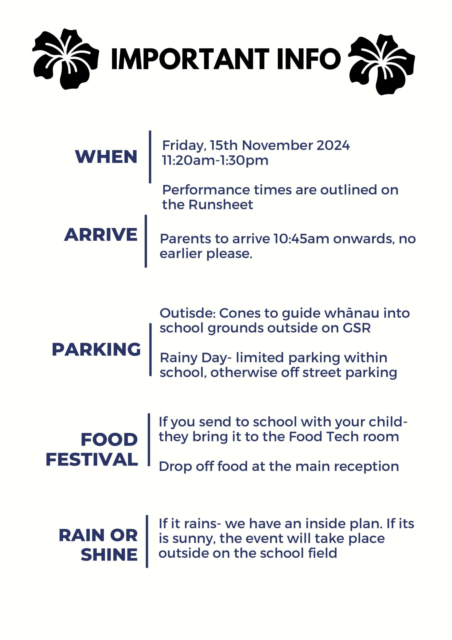 International Day – Friday 15th November 2024 | Papatoetoe Intermediate