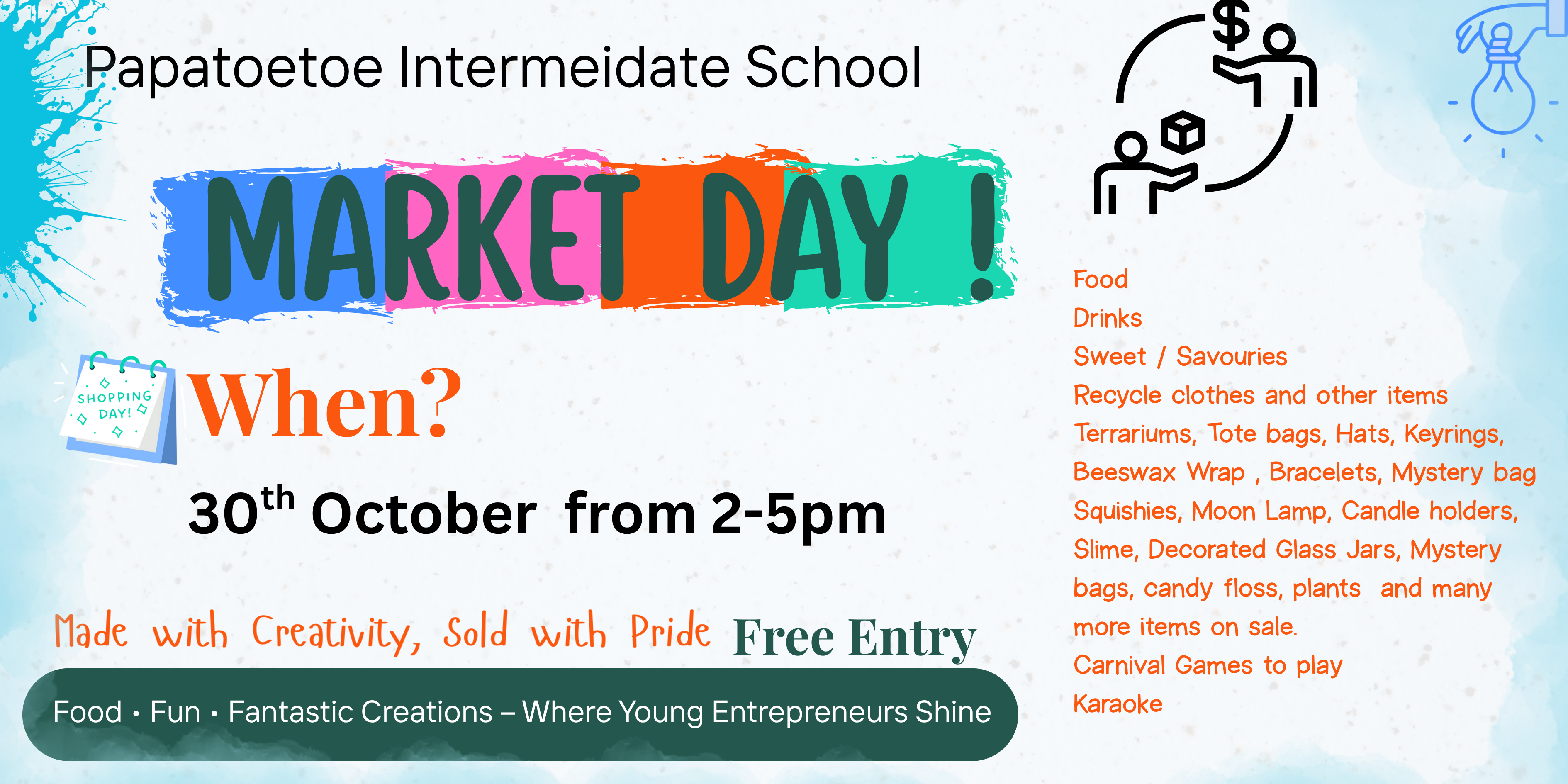 Market Day – Thursday 30th October 2025